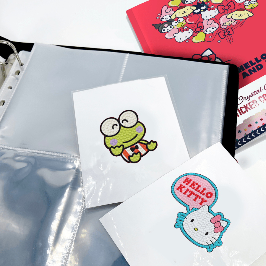My Crystal Art Sticker Collection Binder & Pocket Pages