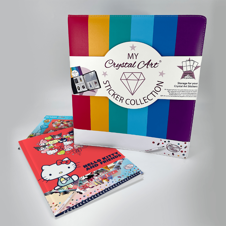 My Crystal Art Sticker Collection Binder & Pocket Pages