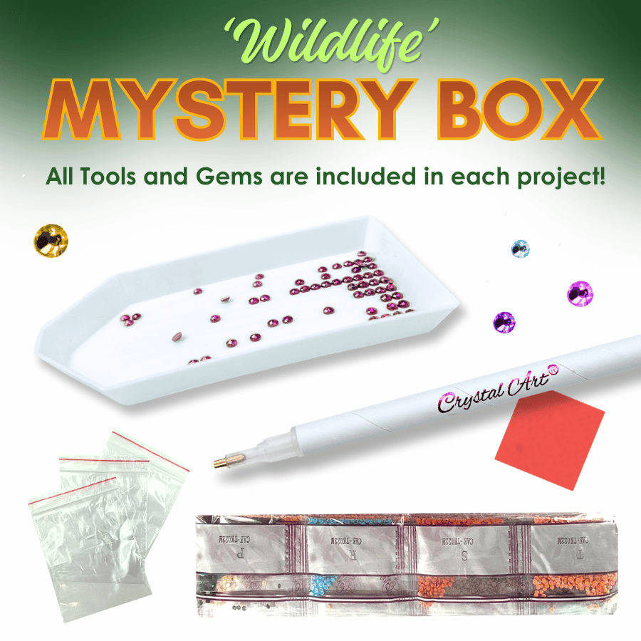Wildlife Crystal Art Mystery Box