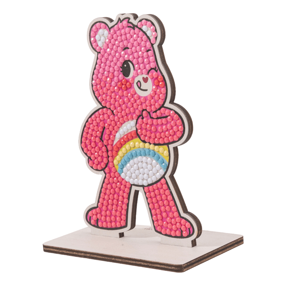 Cheer Bear Crystal Art Buddies Care Bears Series 6