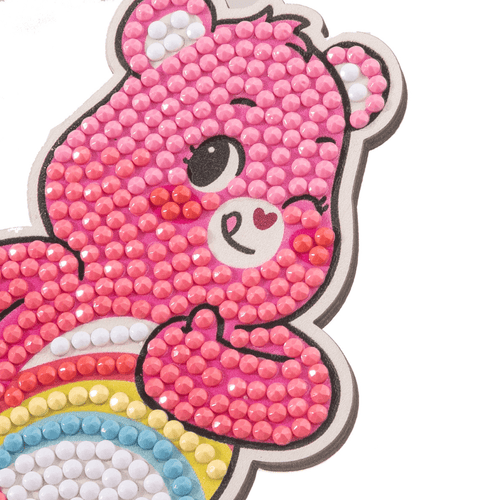 Cheer Bear Crystal Art Buddies Care Bears Series 6