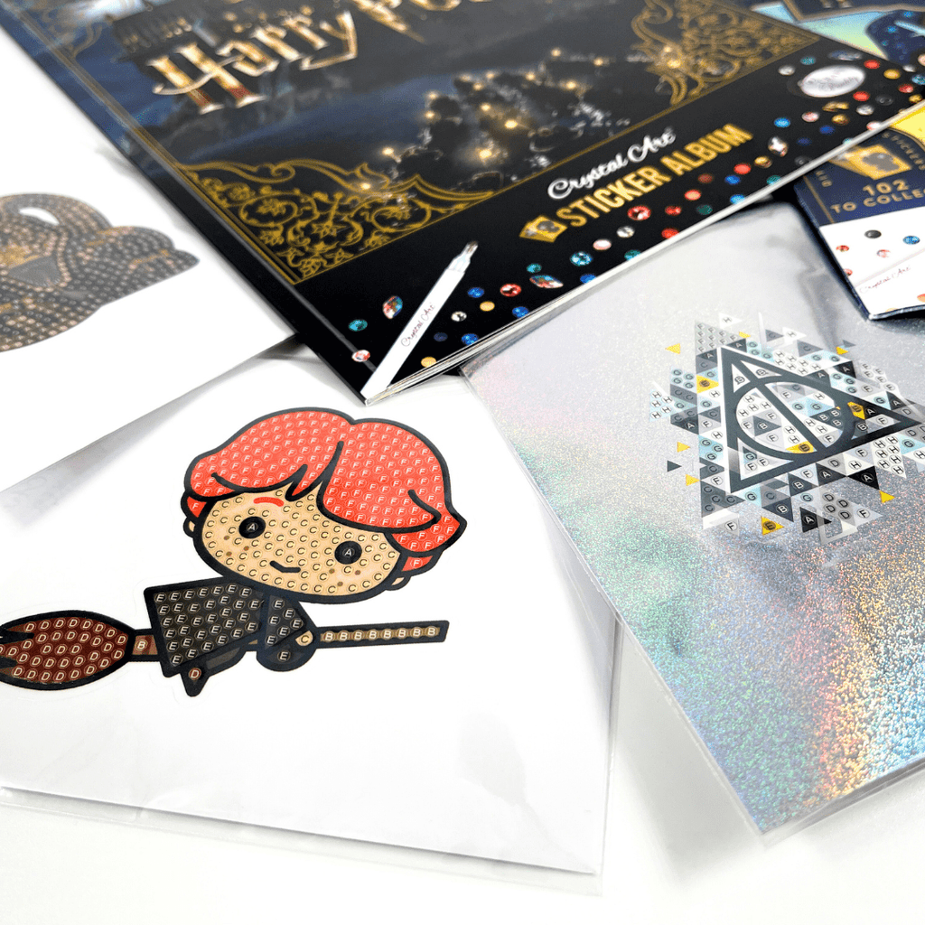 Harry Potter Crystal Art Sticker Pack
