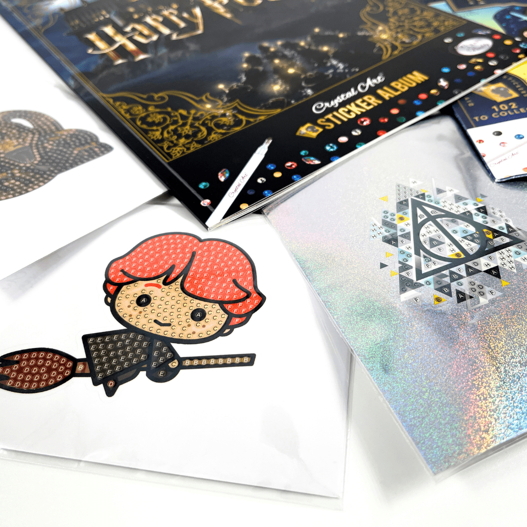 Harry Potter Crystal Art Sticker Pack