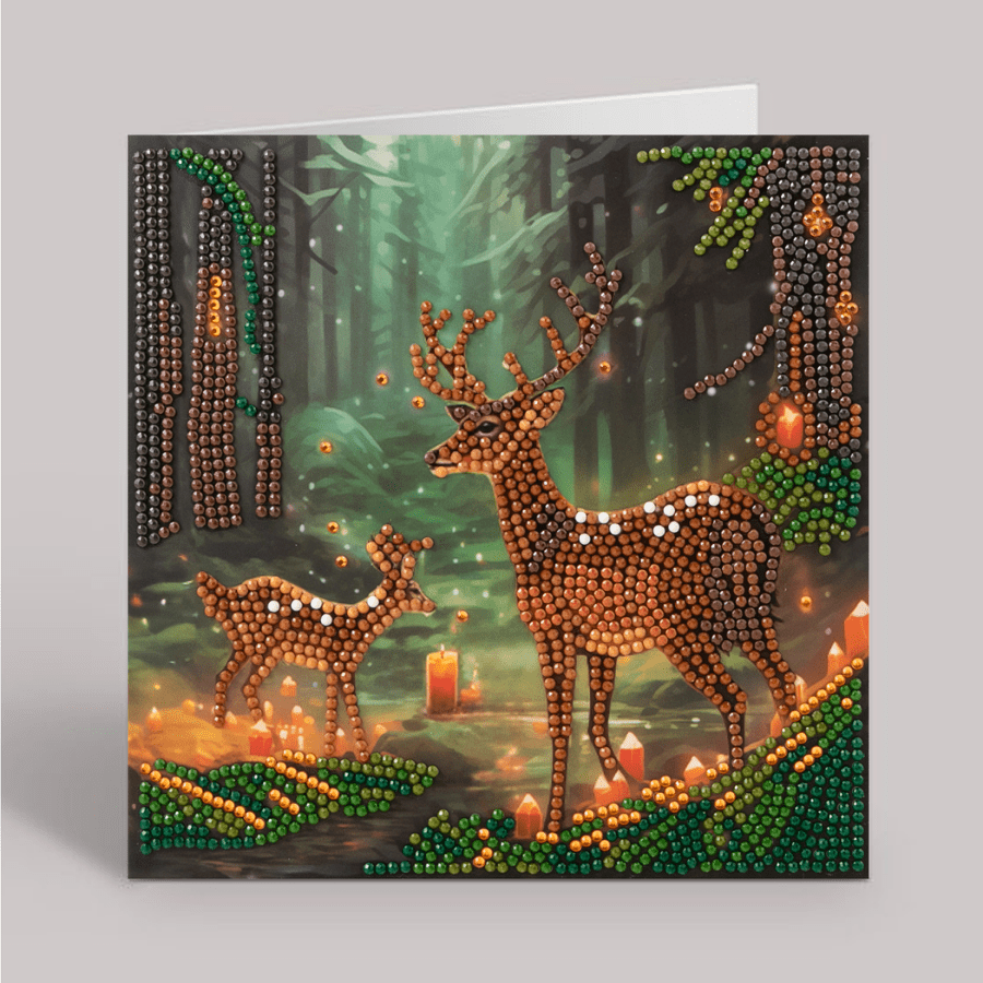Enchanted Collection Crystal Art Cards Set of 6