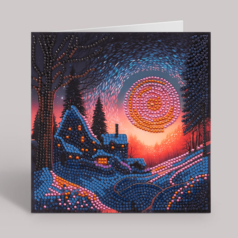 Enchanted Collection Crystal Art Cards Set of 6