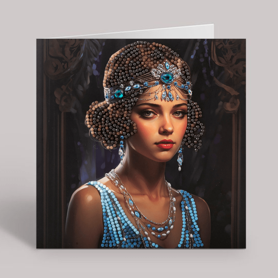 Enchanted Collection Crystal Art Cards Set of 6