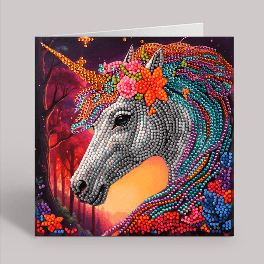 Enchanted Collection Crystal Art Cards Set of 6