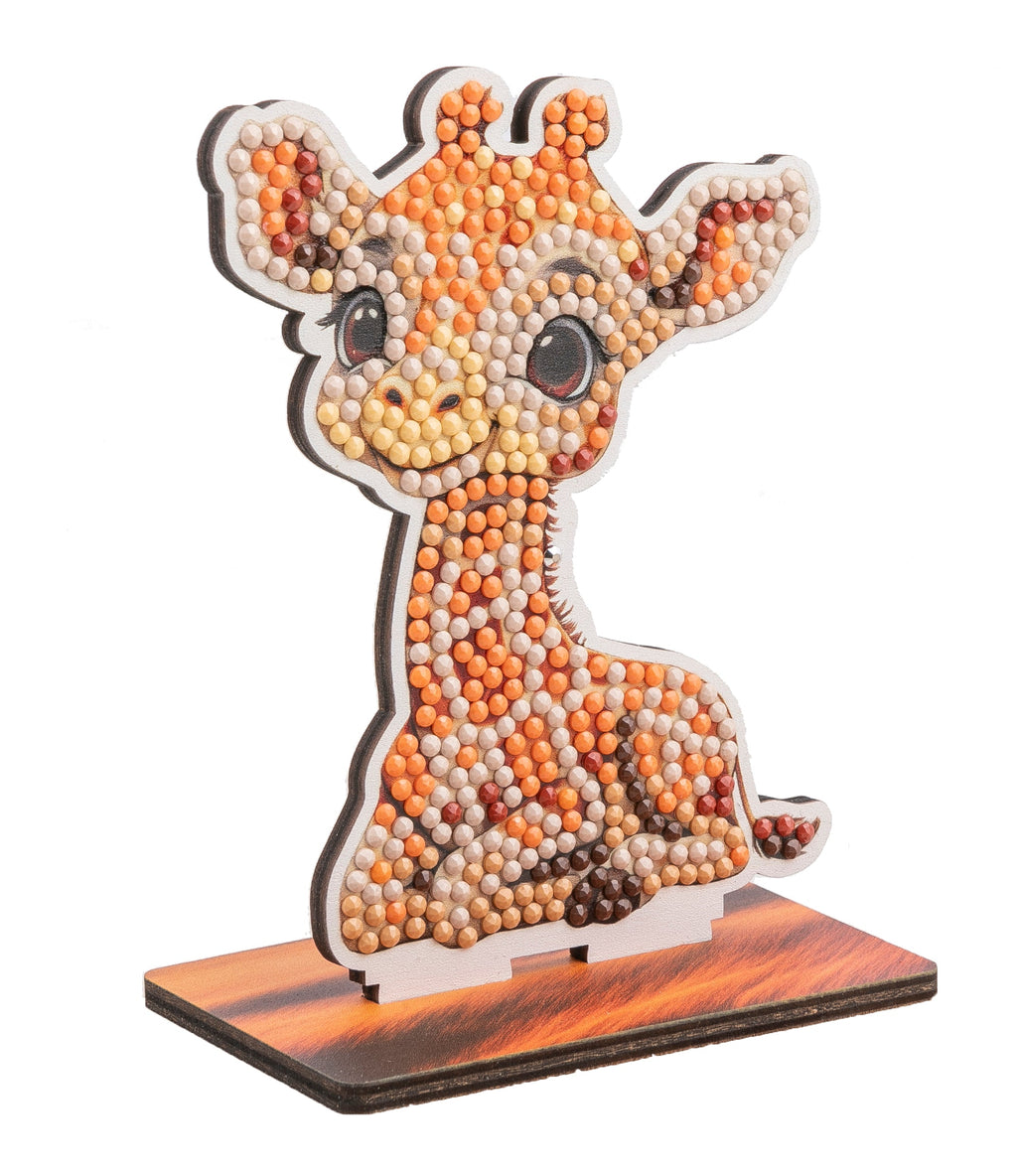 Giraffe Crystal Art Wildlife Buddies
