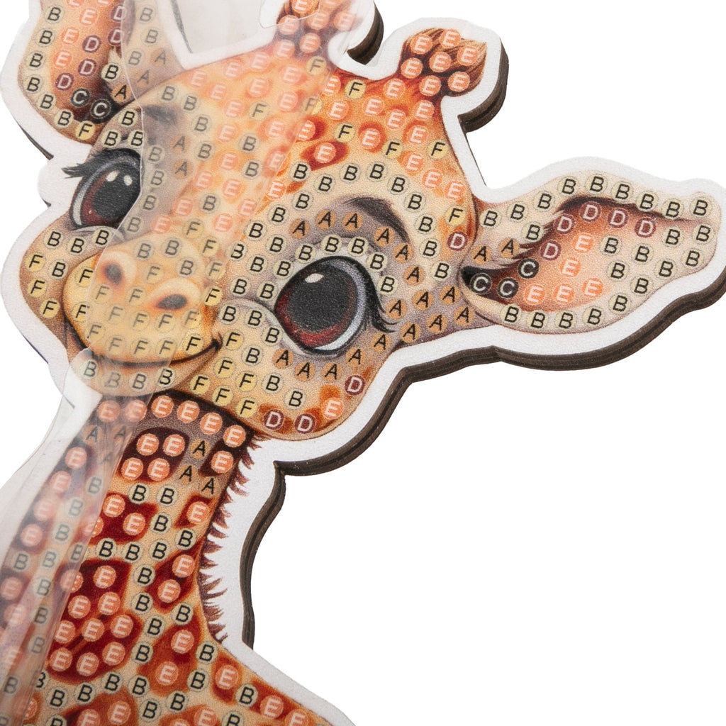 Giraffe Crystal Art Wildlife Buddies