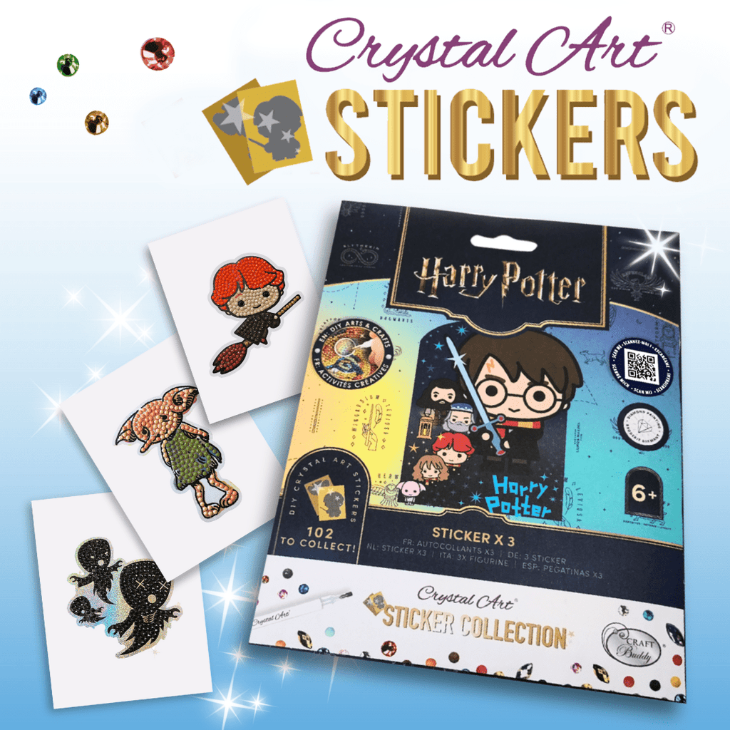 Harry Potter Crystal Art Sticker Pack