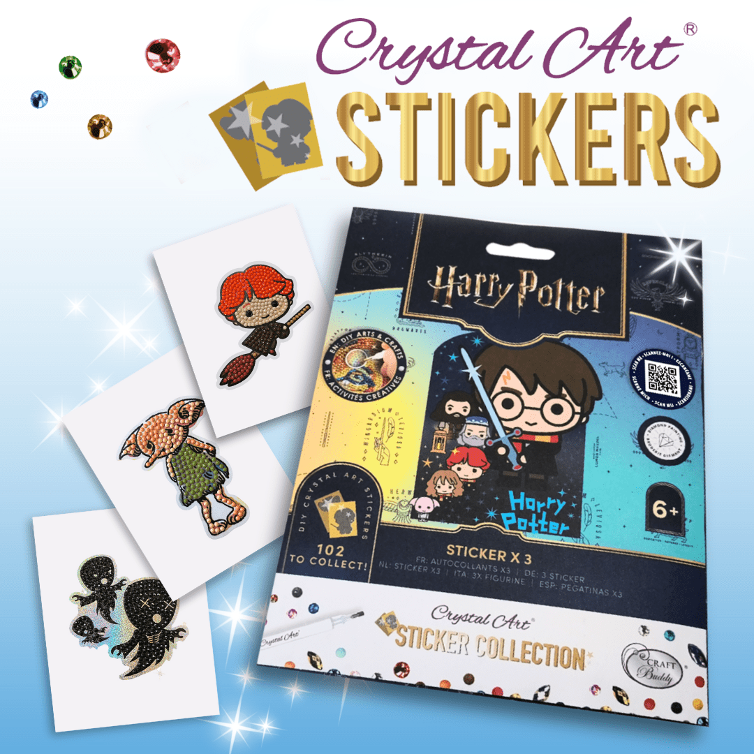 Harry Potter Crystal Art Sticker Pack