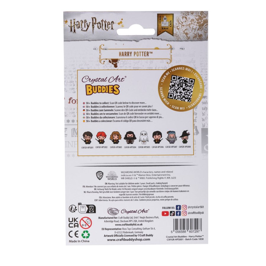 Harry Potter Crystal Art Buddies Diamond Painting DIY Craft Kit