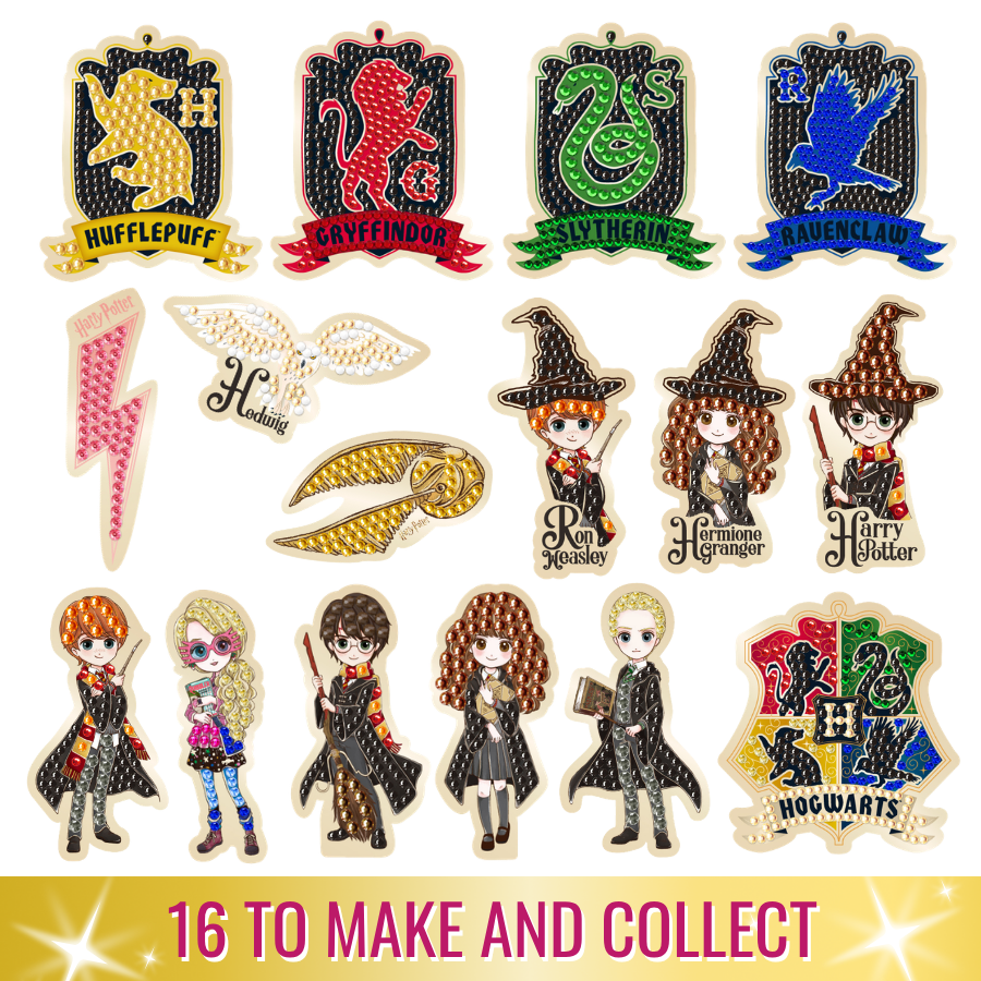 Harry Potter Crystal Art Pin Badge - Blind Bag