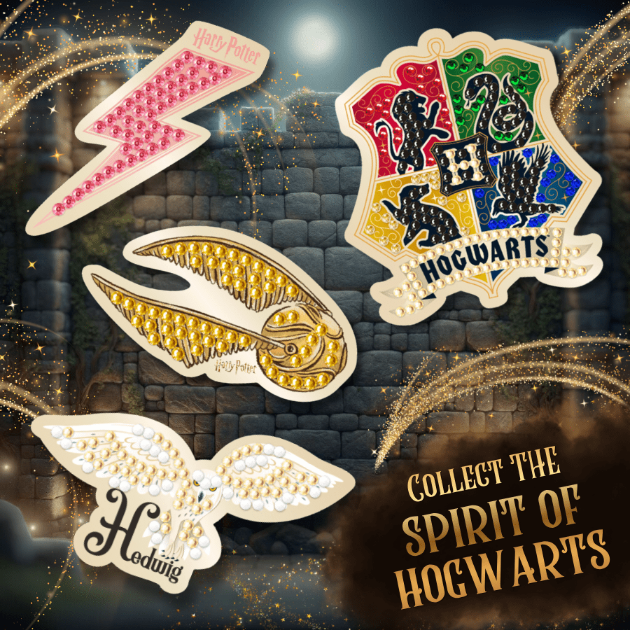 Harry Potter Crystal Art Pin Badge - Blind Bag