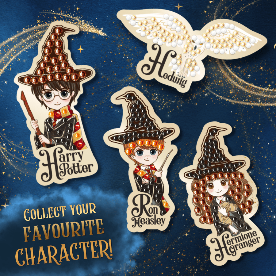 Harry Potter Crystal Art Pin Badge - Blind Bag