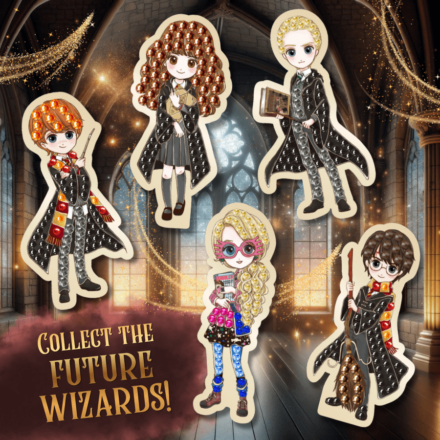 Harry Potter Crystal Art Pin Badge - Blind Bag