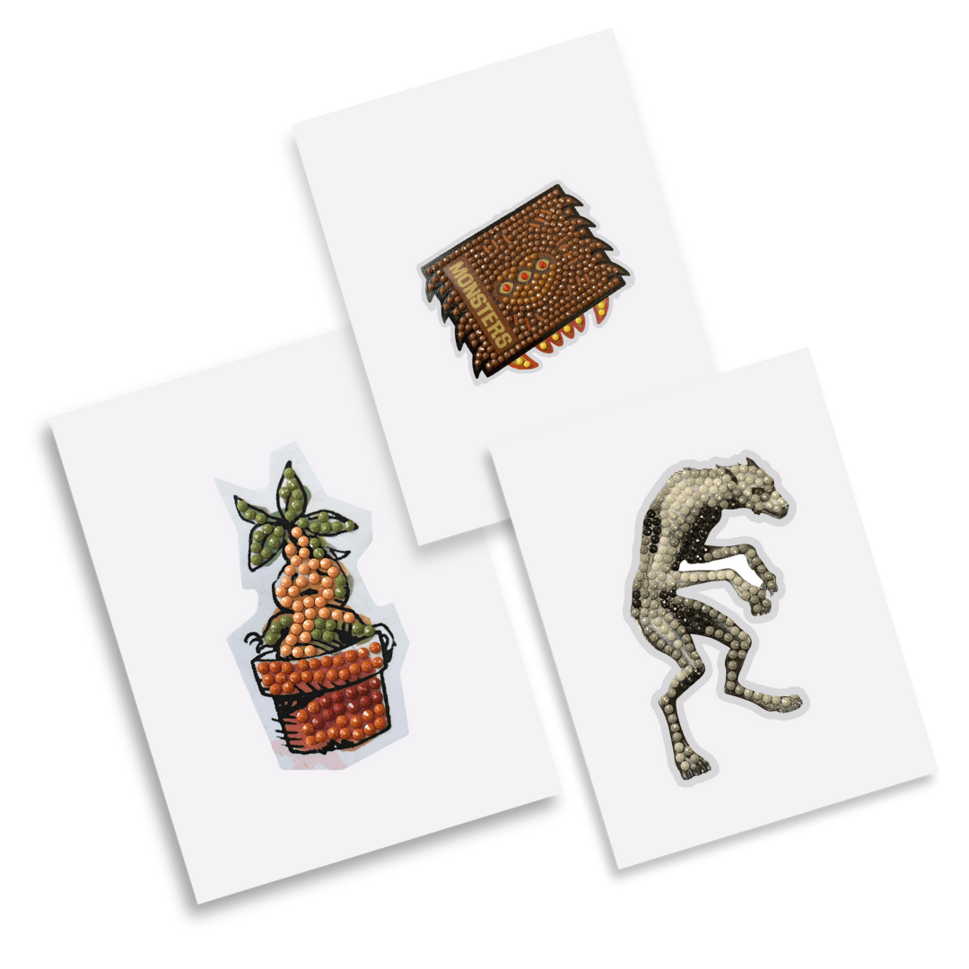 Harry Potter Crystal Art Sticker Album - Starter Pack