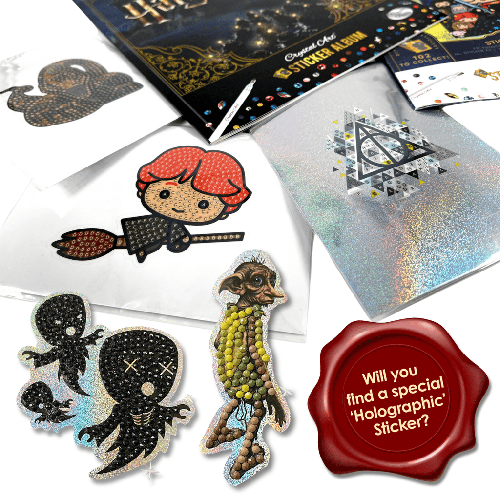 Harry Potter Crystal Art Sticker Album - Starter Pack