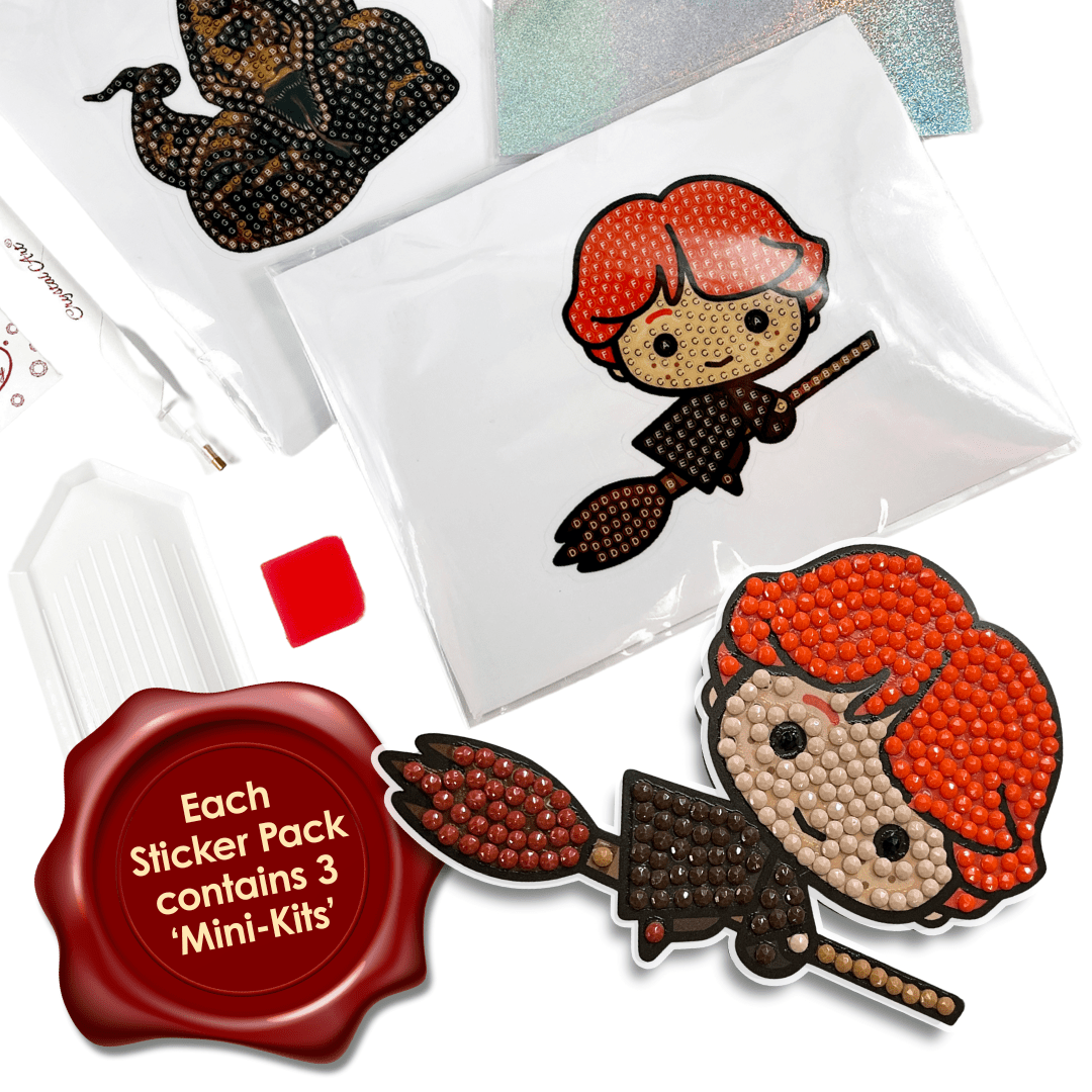 Harry Potter Crystal Art Sticker Album - Starter Pack