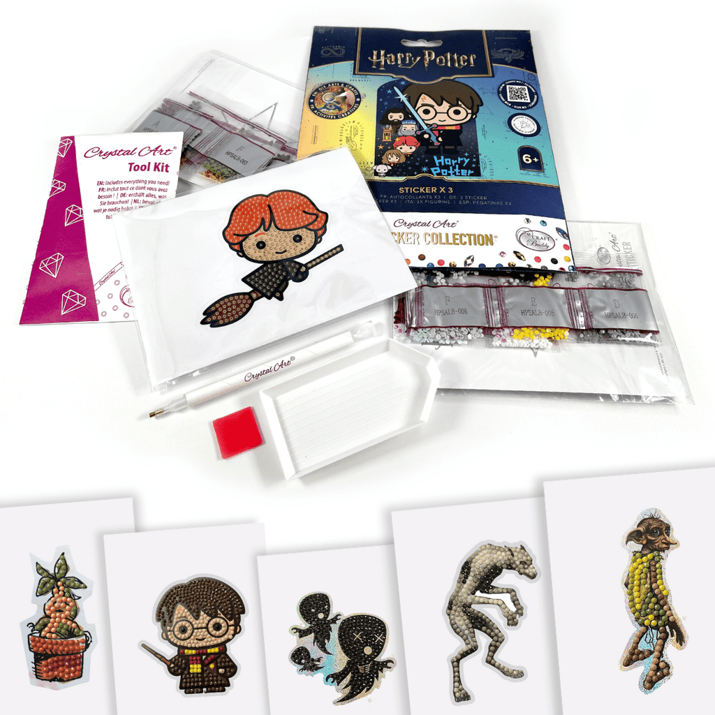 Harry Potter Crystal Art Sticker Album - Starter Pack