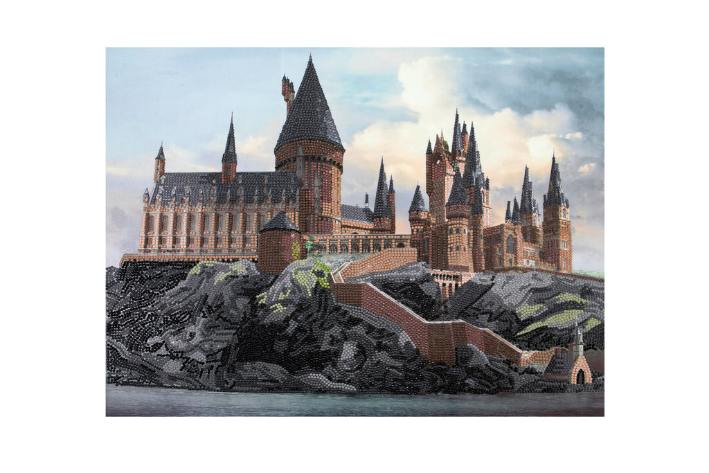 "Hogwarts Castle" Harry Potter Crystal Art Canvas Kit 40x50cm