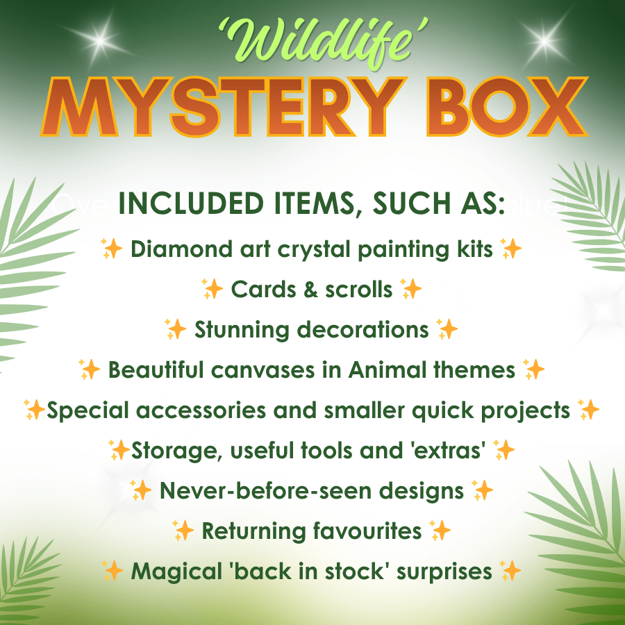 Wildlife Crystal Art Mystery Box