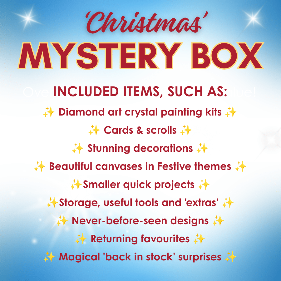 Christmas Crystal Art Mystery Box
