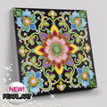 Mandala Colour Pearl Art Canvas Kit 30x30cm