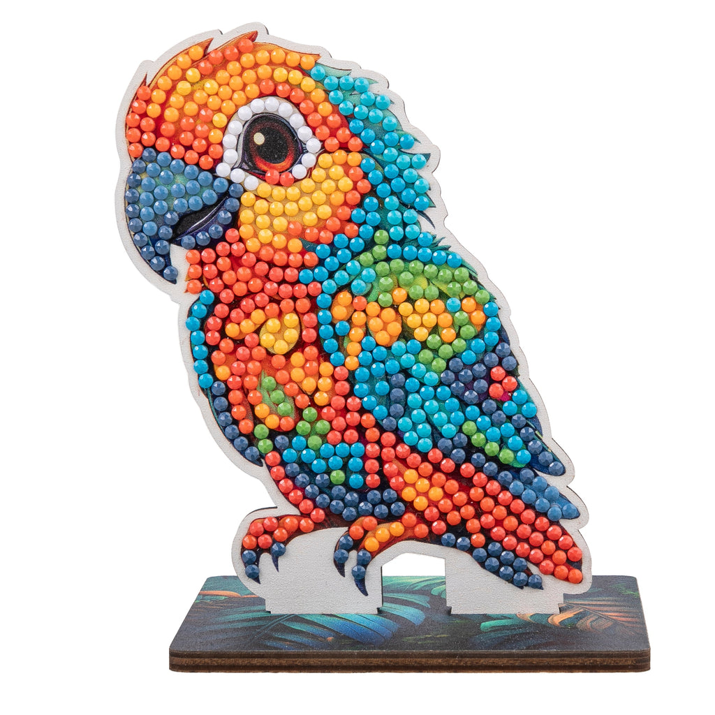 Parrot Crystal Art Wildlife Buddies
