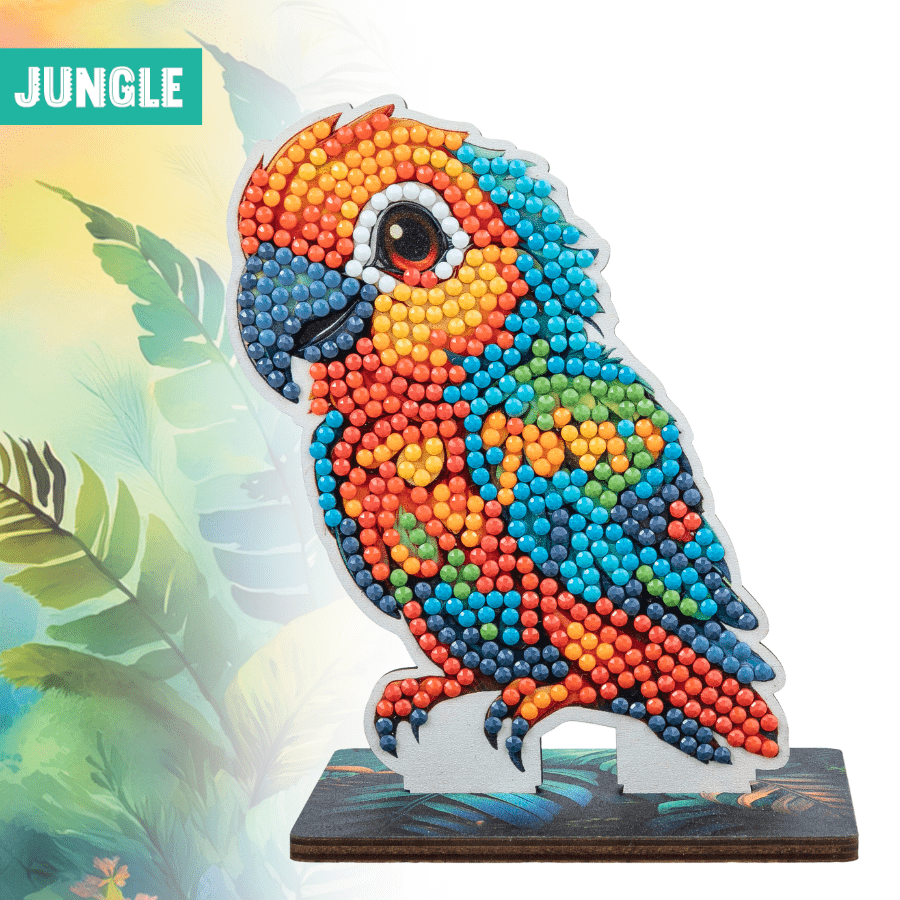Parrot Crystal Art Wildlife Buddies