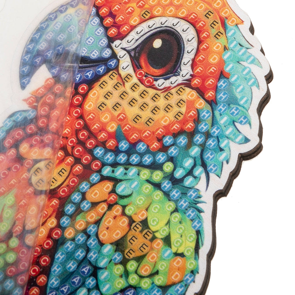 Parrot Crystal Art Wildlife Buddies