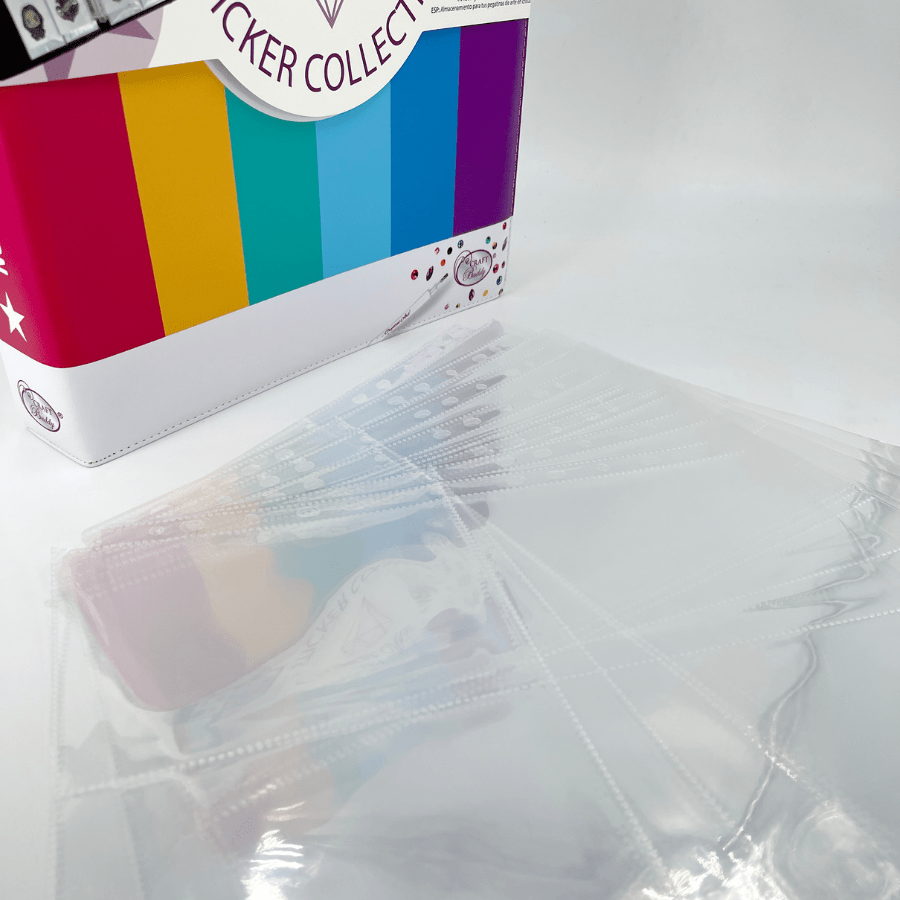 Pocket Page Sheets x 10 (for Crystal Art Sticker Binder Collection)