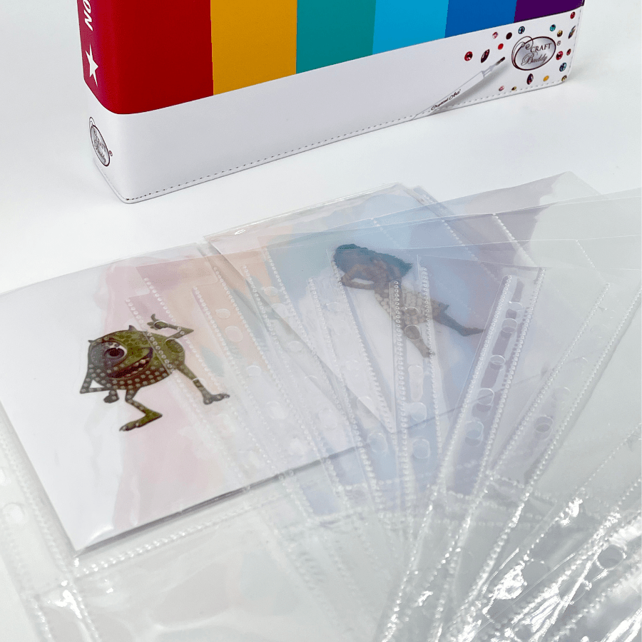 Pocket Page Sheets x 10 (for Crystal Art Sticker Binder Collection)