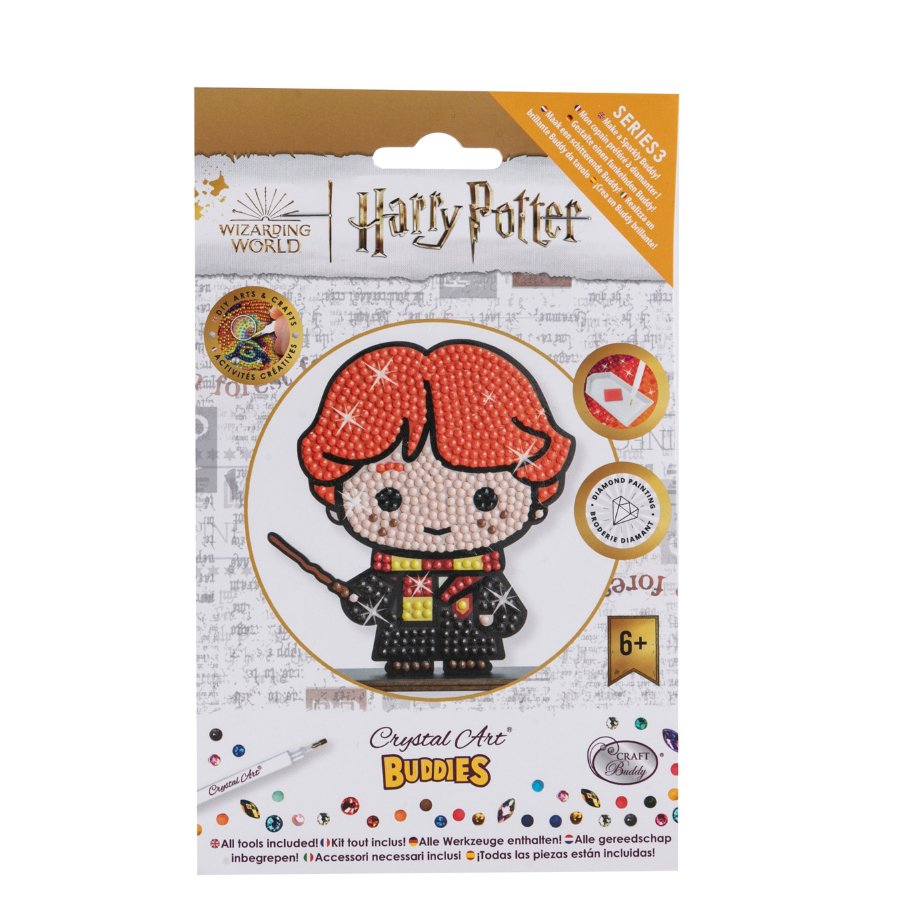 "Ron Weasley" Crystal Art Buddies Harry Potter Series 3