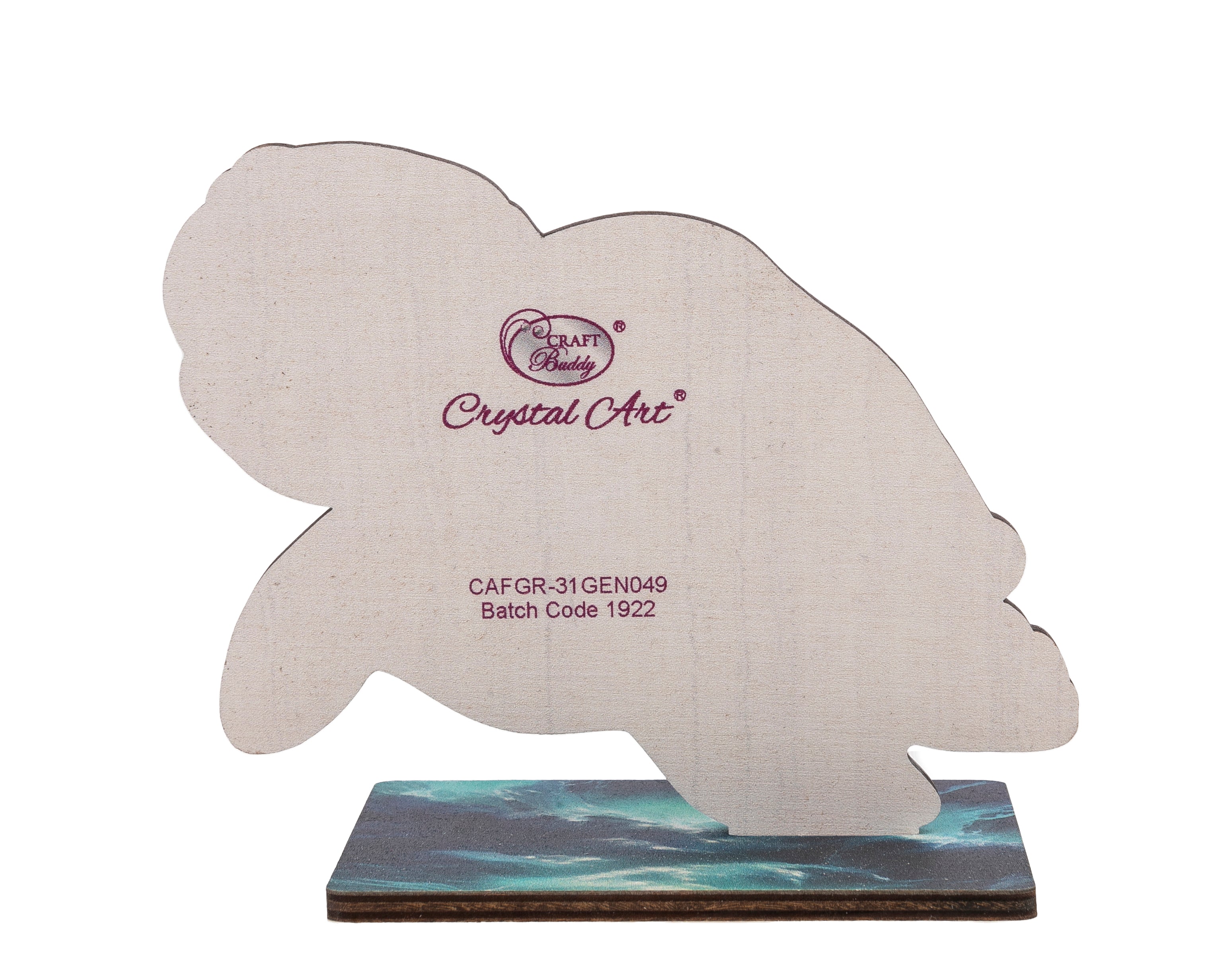 Turtle Crystal Art Wildlife Buddies