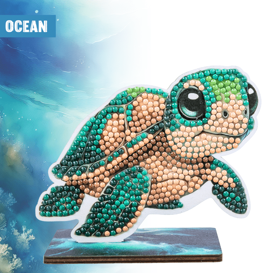 Turtle Crystal Art Wildlife Buddies